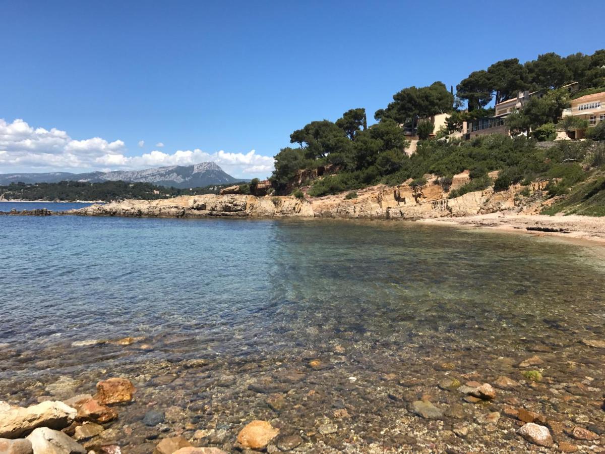Cabanon la calanque du Península Le Pradet Exterior foto