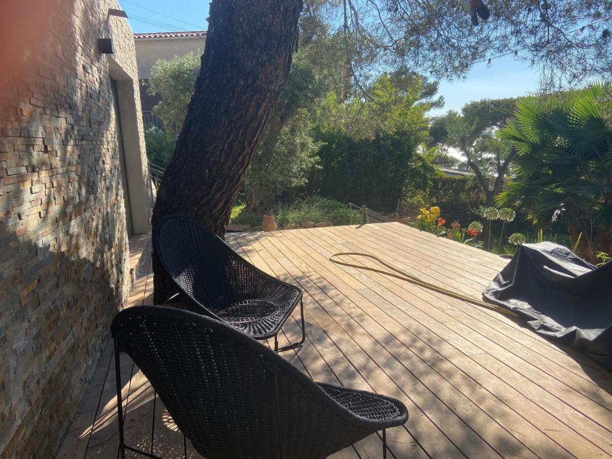 Cabanon la calanque du Península Le Pradet Exterior foto