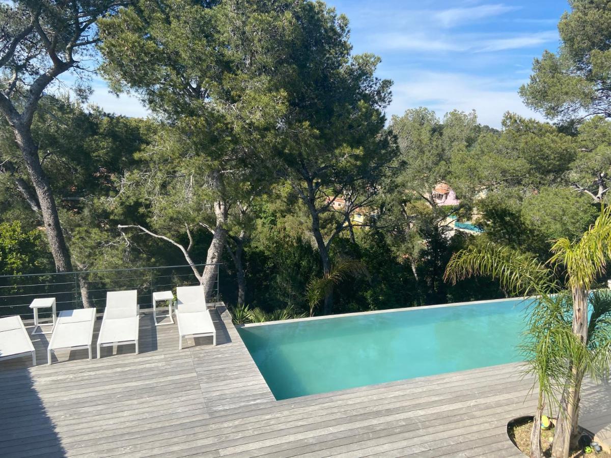 Cabanon la calanque du Península Le Pradet Exterior foto
